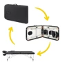 Массажный стол 4FIZJO Massage Table Alu W70 Black (P-5907739318398)