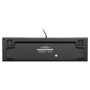 Клавиатура Vinga KBGM-100 LED Blue Switch USB Black (KBGM-100 Black): Тип клавиш механический