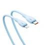 Кабель Baseus Cable USB-C to Lightning Pudding Series Fast Charging Cable 20W 1.2m Blue (P10355701311-00): Длина 1.2 м
