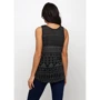 Майка H&M 39306833827243 L черная: Состав Вискоза