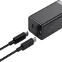 Зарядное устройство Baseus USB-C Wall Charger GaN2 45W Black with USB-C Cable (CCGAN-M01): Тип сетевое