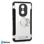 Чохол для телефона BeCover Magnetic Ring Stand Silver for Xiaomi Mi Note 3 (701920): Матеріал пластик і Термополиуретан