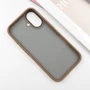 Чохол для iPhone Mobile Case TPU+PC Metal Buttons Gold для iPhone 16: Тип чохла накладка на заднюю часть