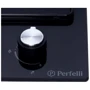 Варильна поверхня газова Perfelli HGG 61414 BL: Кількість конфорок 4