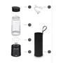 Блендер Zeegma Vitamine Go Black: Конструкция стационарный