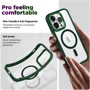 Чехол для iPhone ArmorStandart Unit MagSafe Case Dark Green for iPhone 13 Pro (ARM66941): Материалы поликарбонат и полиуретан