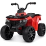 Дитячий електроквадроцикл Bambi Racer червоний (M 4137EL)