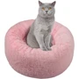 Лежак Red Point Donut зі знімною подушкою світло-рожевий d 50 см (ЛК.01.Т.33.68.000) фото 5
