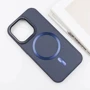 Чохол для iPhone Epik SnapCase with MagSafe Dark Blue для iPhone 14 Pro: Колір синий