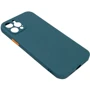 Чехол для iPhone Mobile Case Square Full Camera Green for iPhone 14 Pro: Материалы Термополиуретан