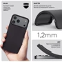 Чехол для iPhone ArmorStandart Matte Slim Fit Black for iPhone 17 Pro Max (ARM86746)