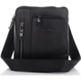 Мужская сумка через плечо Giorgio Ferretti черная (SHIGF3481-black): Фактура Матовая, Зернистая