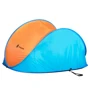 Палатка Springos Pop Up пляжная 200 x 120 см оранжево-голубая (PT003)
