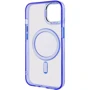 Чехол для iPhone Epik TPU Iris with MagSafe Blue for iPhone 14 Pro: Материалы Силикон