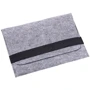 Gmakin Cover Envelope With Rubber Band Grey (GM15-15) for MacBook Pro 15/Pro 16: Цвет серый (Space Gray)