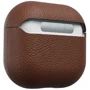 Чохол KeyBudz Artisan Series Leather Natural Brown (AP4_S3_NBN) для Apple AirPods 4 фото 3