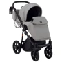 Коляска 2 в 1 Bair Infinity шкіра 100% BI-2232-AMO grey (сірий): Можливість встановлення люльки есть