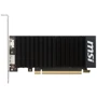 Видеокарта MSI GeForce GT1030 2048Mb Silent OC (GT 1030 2GH LP OC): Объем памяти, Гб 2