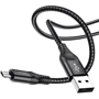 Кабель Borofone USB Cable to Micro USB Delightful 1m Black (BX56)