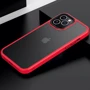 Чехол для iPhone Mobile Case TPU+PC Metal Buttons Red for iPhone 12/iPhone 12 Pro: Материалы поликарбонат и полиуретан