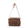 Женская сумка через плечо ARTiS Bags коричневая (1750 7314-4778): Фактура Гладкая, Матовая, Плетеная
