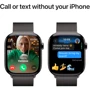 Apple Watch Series 10 42mm GPS + Cellular Slate Titanium Case with Slate Milanese Loop (MX053)