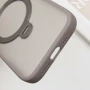 Чехол для iPhone Mobile Case Metal Buttons with MagSafe HQ Ring Grey for iPhone 15 Pro: Тип аксессуара чехол