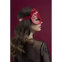 Маска кішки Feral Feelings - Catwoman Mask, червона