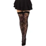 Чулки Leg Avenue Wild rose net thigh highs One Size