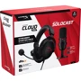 Навушники HyperX Streamer Starter Pack Cloud Core + SoloCast (HBNDL0001): Опір навушників (Ом) 60