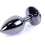Анальная пробка BOSS of TOYS Boss Series - Jewellery Dark Silver PLUG Dark Blue S (BS6400032)