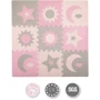 Коврик-пазл MoMi Nebe Pink 93x93 см (AKCE00030): Размер, см 93х93х1