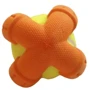 Игрушка теннисный мяч AnimAll GrizZzly PS06043 для собак желто-оранжевый 11.2 см (141320) фото 2