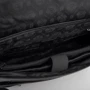 Чоловіча сумка листоноша Der Flinger чорна (SHIDF8131-black): Фактура Матовая, Зернистая