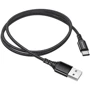 Кабель Borofone USB Cable to USB-C Ultra Bright 1m Black (BX54)