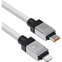 Кабель Baseus Cable USB-C to Lightning CoolPlay Series Fast Charging 2m White (CAKW000102): Тип USB Cable - Lightning