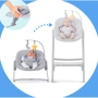 Шезлонг-качалка Kinderkraft Calmee Grey (KBCALM00GRY0000): Тип кресло-качалка