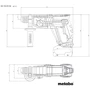 Перфоратор Metabo KH 18 LTX 24 (601712850): Макс. число оборотов холостого хода, об/мин 1400