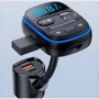 FM-трансмітер Inspire T77 MP3 12-24V Black (FM-T77) фото 5