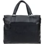 Мужская конференц-сумка Borsa Leather черная (10t098-black): Страна производитель Тайвань