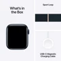 Apple Watch SE 2 2023 40mm GPS Midnight Aluminum Case with Midnight Sport Loop (MRE03) UA фото 8