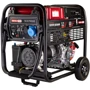 Генератор дизельный Квітка PRO SCD7000E 6.0 КВт 110-7008: Количество фаз 1