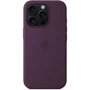 Чехол для iPhone Apple iPhone 16 Pro Silicone Case with MagSafe - Plum (MYYM3ZM/A): Тип чехла накладка на заднюю часть