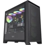 Корпус DarkFlash DRX90 Mesh Black: Материал передней панели пластик и металл