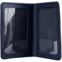 Чоловіча обкладинка для документів DNK Leather темно-синя (DNK-minidoc-R-colK): Матеріал Натуральна шкіра