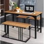 Комплект Costway Decima обеденный стол со стульями в стиле Loft натуральный (5903132085490)