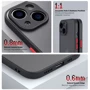 Чехол для телефонов ArmorStandart Frosted Matte Black for OPPO A18 4G / A38 4G (ARM72402): Тип накладка на заднюю часть