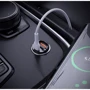 Зарядное устройство Hoco Car Charger USB+USB-C NZ2 Link PD+QC 4.8A 30W Black: Сила тока 2.4А и более