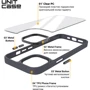 Чехол для iPhone ArmorStandart Unit Case Black for iPhone 12 Pro Max (ARM62508): Тип чехла накладка на заднюю часть