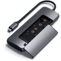 Адаптер Satechi Adapter Aluminum USB-C to USB-C+2xUSB+HDMI+SSD карман Space Gray (ST-UCHSEM): Интерфейс подключения USB-C